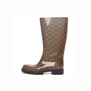 Gucci boots tan